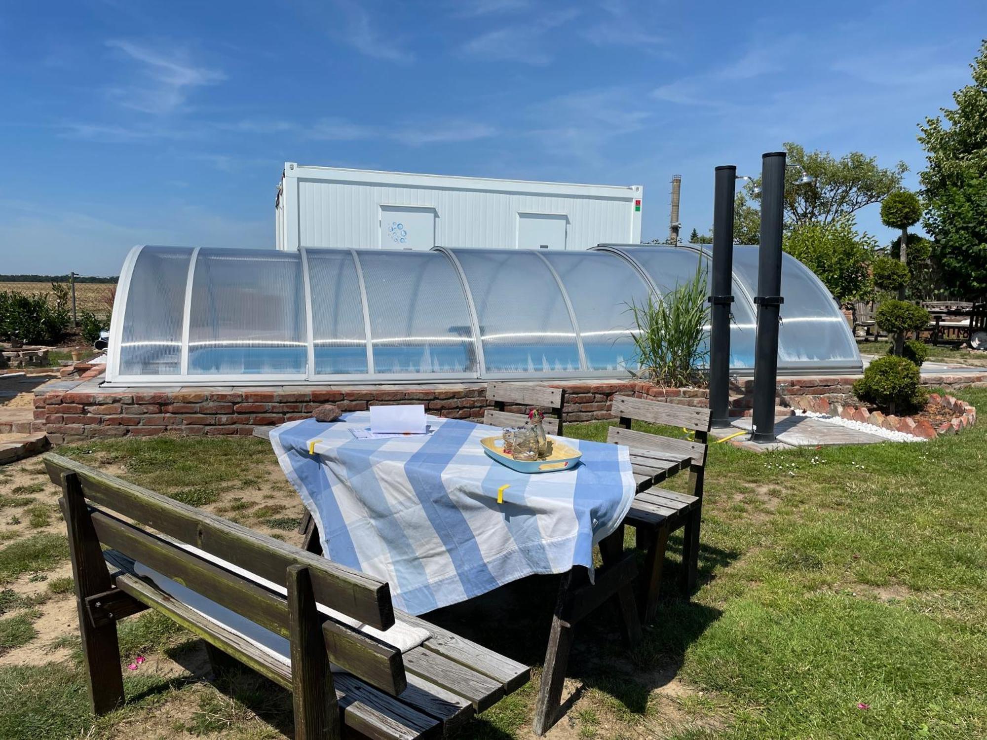 Zimmer nahe der Peene Loitz Exterior foto